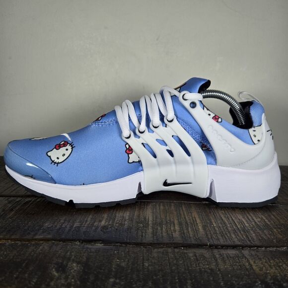 Nike Blue and White Hello Kitty Men's Shoes - Picture 6 of 11